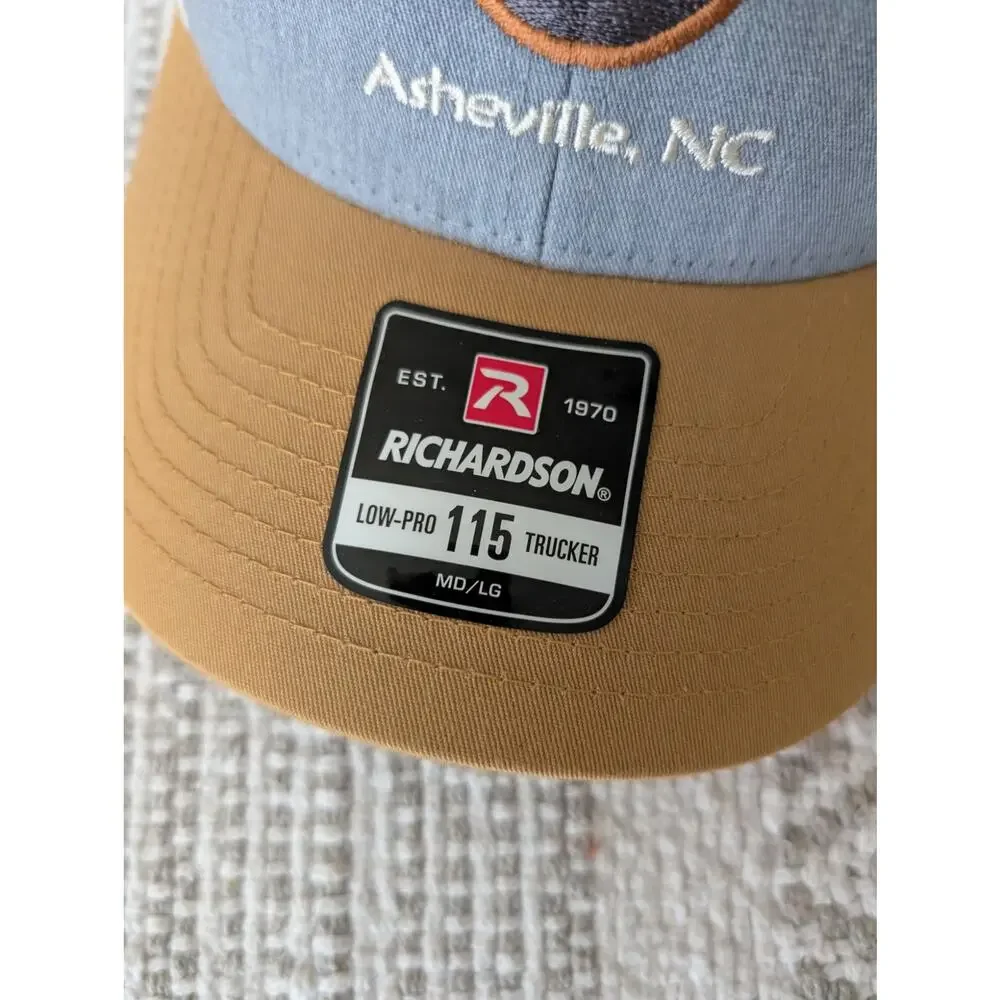 Nwt Asheville NC Richardson low-pro 115 trucker md/lg